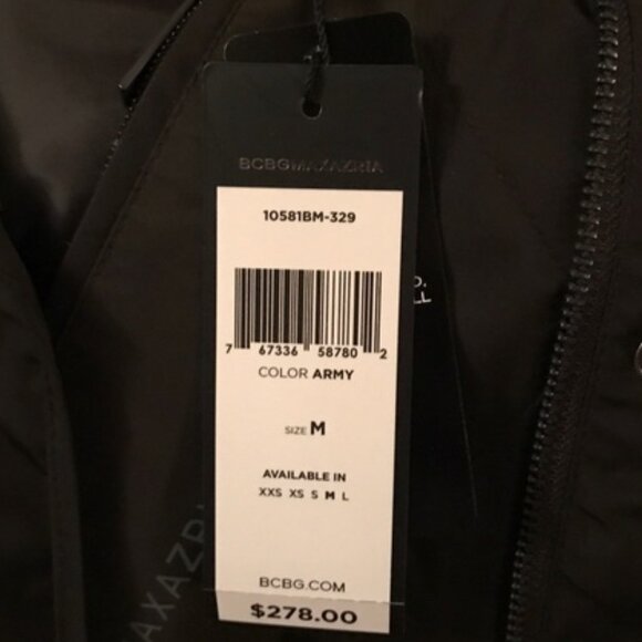 ๐ก๐ข๐ก๐ฆ๐ฌ๐ ๐ท๐ ๐น๐ฑ๐จ๐ Army Green Bomber Jacket M - Picture 16 of 16